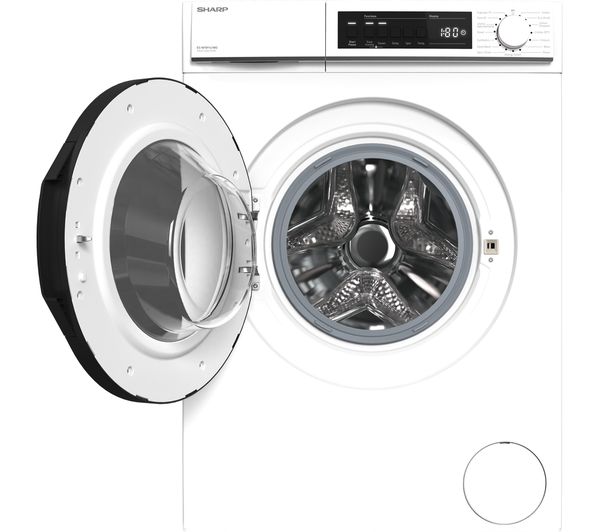 10755958 SHARP 9 kg Spin Washing Machine White - Currys Business