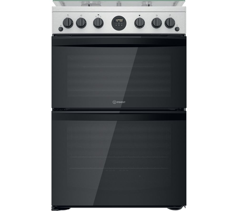 INDESIT ID67G0MCX 60 cm Gas Cooker Inox Fast Delivery Currysie