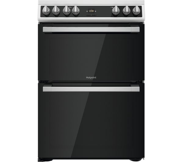 Image of HOTPOINT Multiflow HDT67V9H2CW 60 cm Electric Ceramic Cooker - White