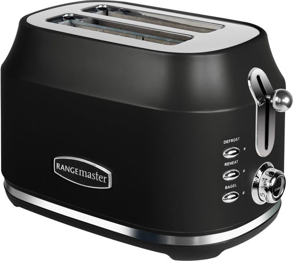 Rangemaster Rmcl2s201bk 2 Slice Toaster Black
