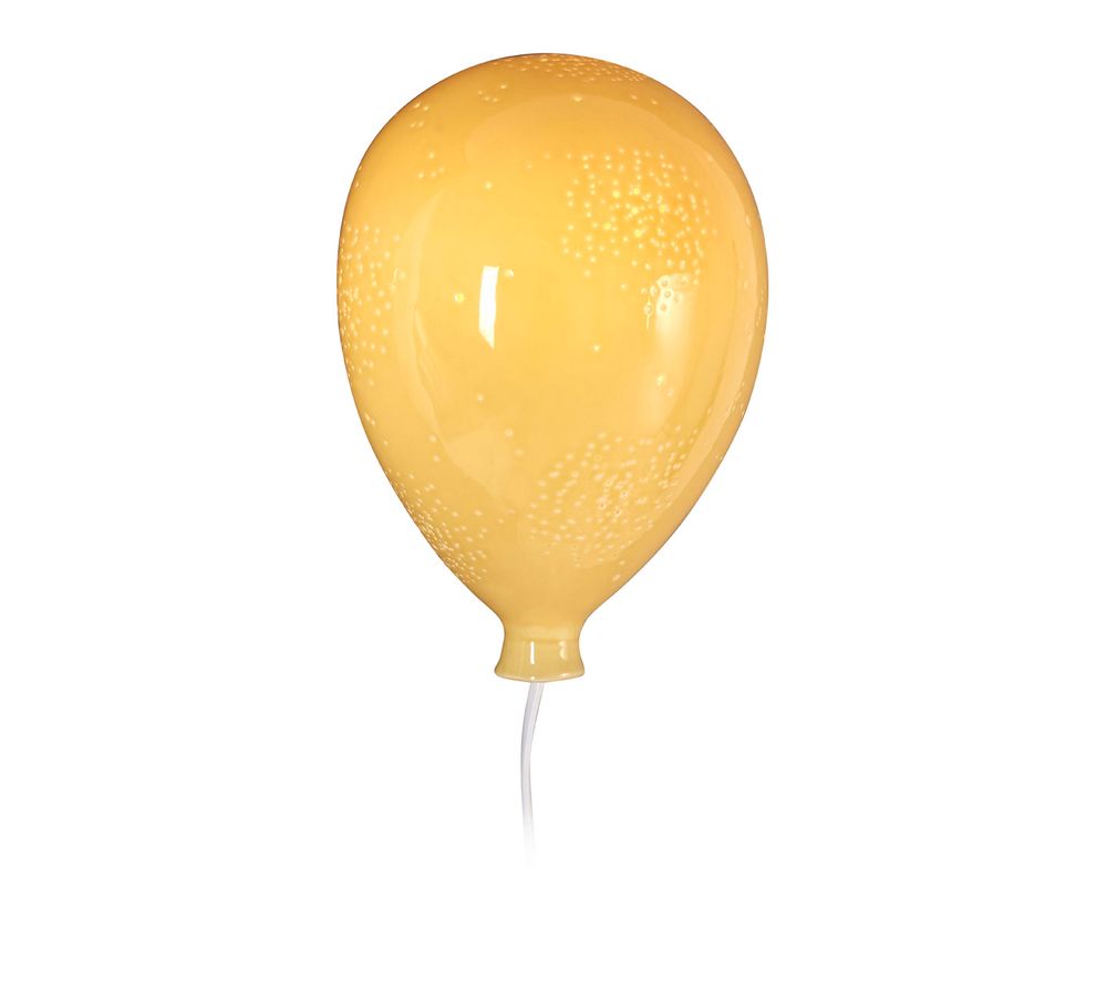 Balloon Night Light - Glossy Yellow