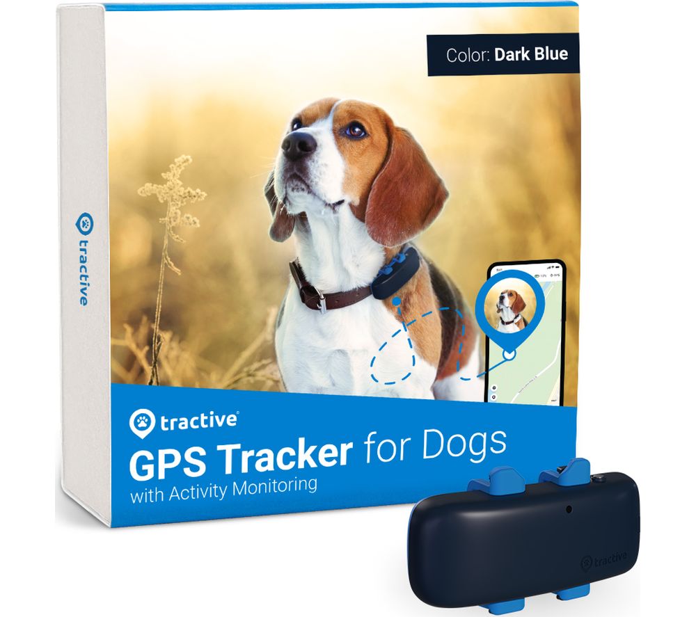 GPS DOG 4 - Dog Tracker and Activity Monitor - Dark Blue