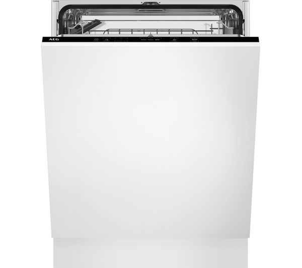 Image of AEG FSB42607Z Full-size Fully Integrated Dishwasher - White