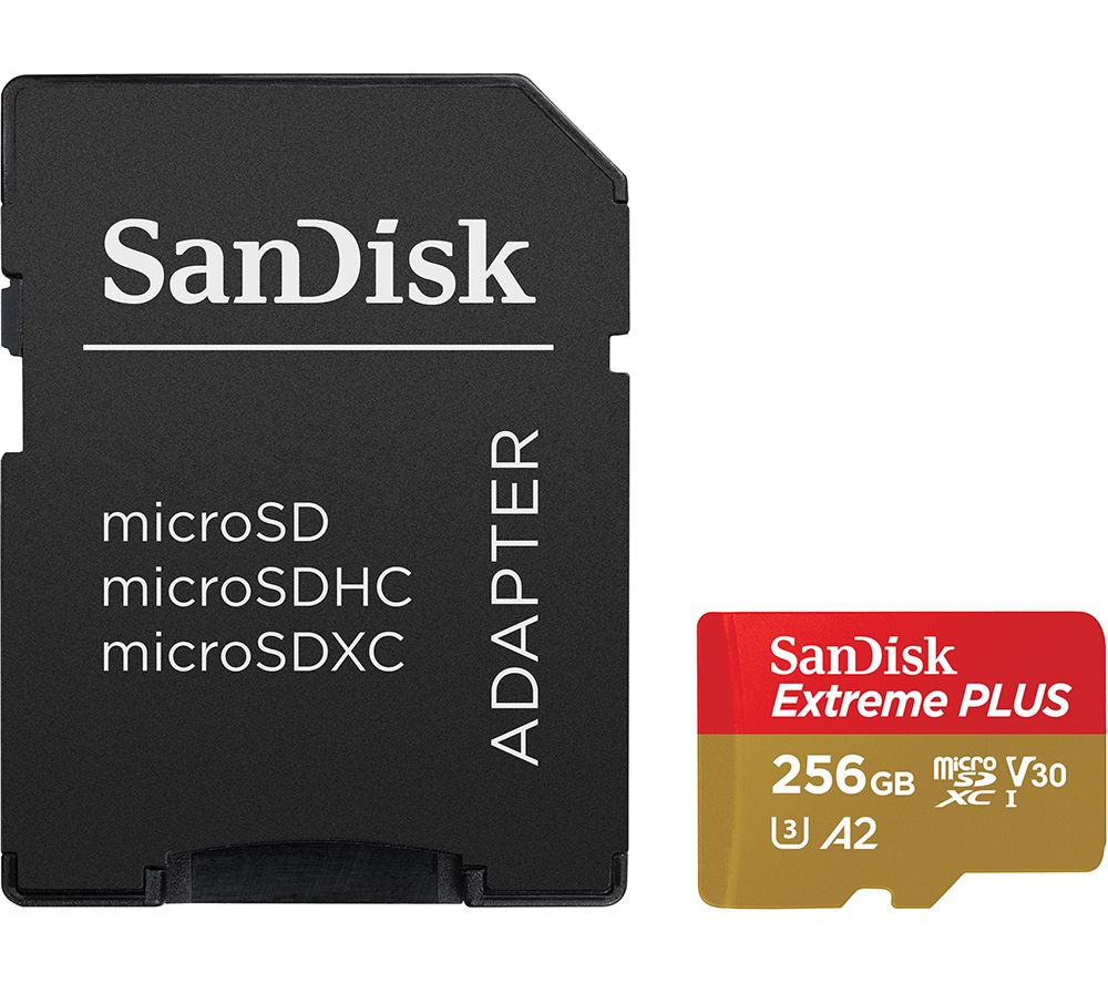 Extreme Plus Class 10 microSDXC Memory Card - 256 GB