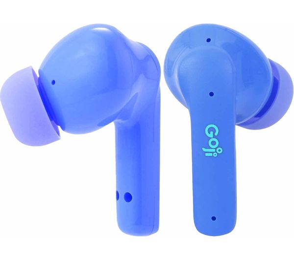 Goji Gkdtwsb24 Wireless Bluetooth Kids Earbuds Blue