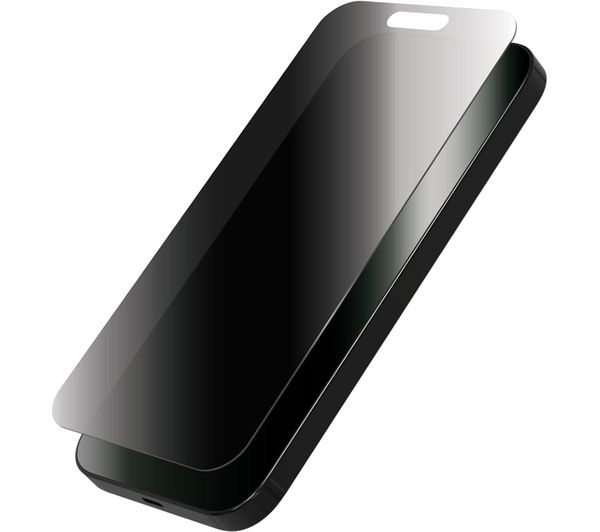 Zagg Invisible Shield Glass Elite Privacy Iphone 15 Pro Max Screen Protector Clear