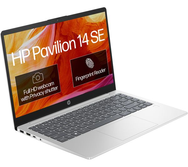 Pavilion SE 14" Refurbished Laptop - Intel® Core™ i3, 256 GB SSD, Silver (Very Good Condition)