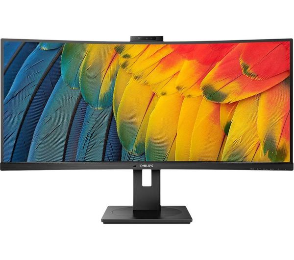 Philips 34b1u5600ch Quad Hd 34 Curved Va Wled Monitor Black