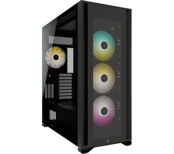 Image of CORSAIR iCUE 7000X RGB ATX Full-Tower PC Case - Black
