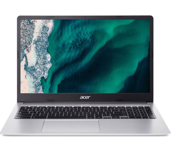 ACER 315 15.6 Chromebook - Intel Celeron, 64 GB eMMC, Silver