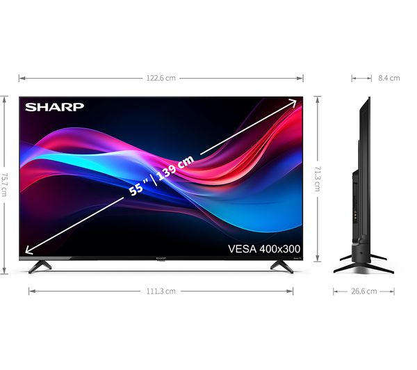 SHARP 4T-C55GJ4725K 55