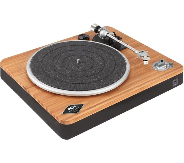 House Of Marley Stir It Up Belt Drive Bluetooth Turntable Black Beige