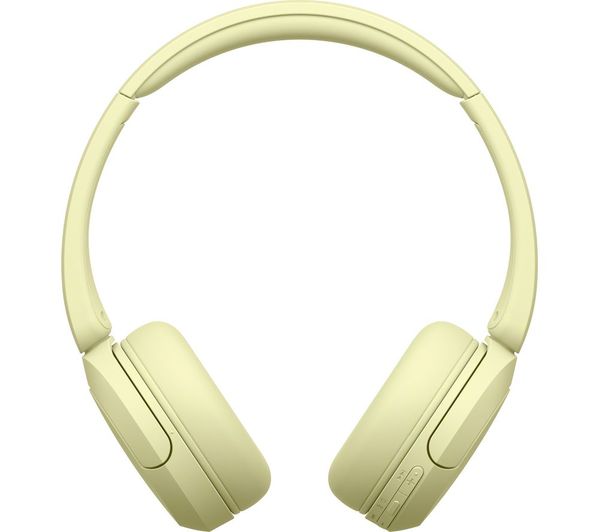 SONY WH-CH520Y Wireless Bluetooth Noise-Cancelling Headphones - Yellow