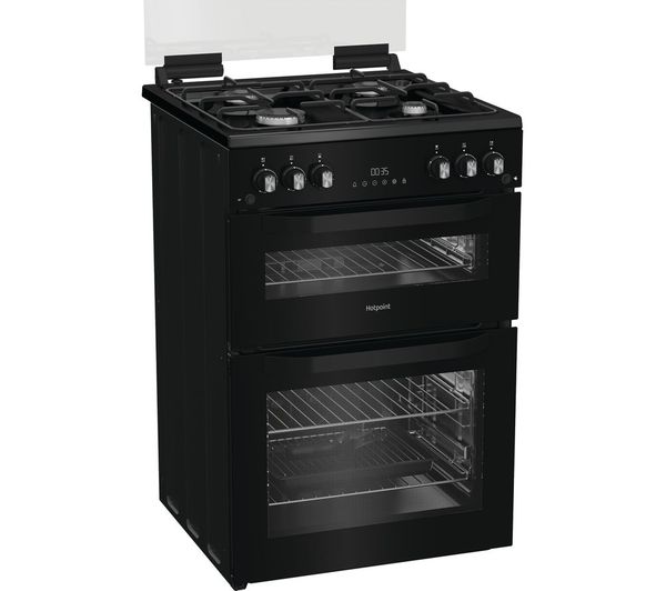 Hotpoint Hdg6gdcb1 60 Cm Gas Cooker Black