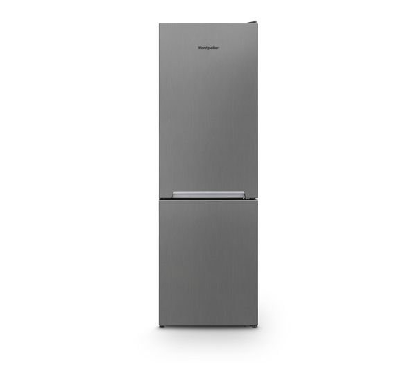 An image of MONTPELLIER MDANF188X 60/40 Fridge Freezer - Inox