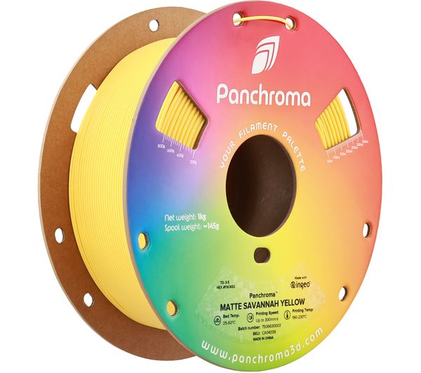 An image of POLYMAKER Panchroma 3D Printing Filament - Savannah Yellow