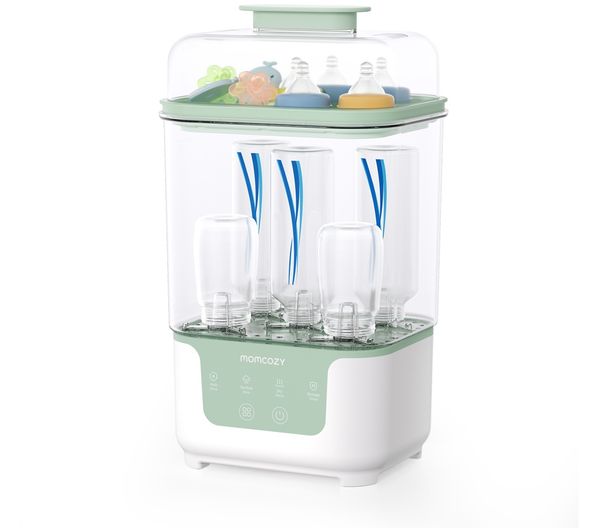An image of MOMCOZY BS004-GW70000N11103 Bottle Steriliser & Dryer - White