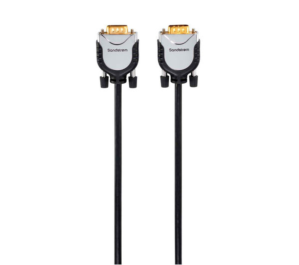 SANDSTROM SVGA3M12 SVGA Cable  3 m, Gold