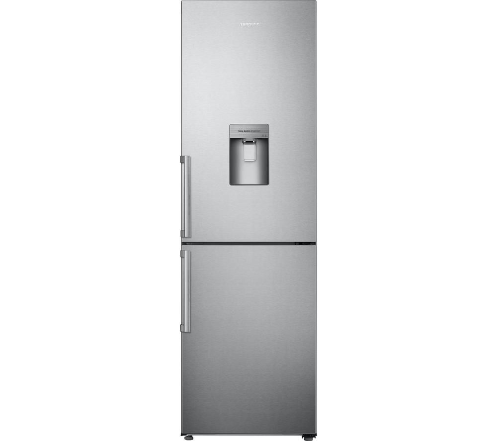 SAMSUNG RB38J7635SA Fridge Freezer – Silver, Silver