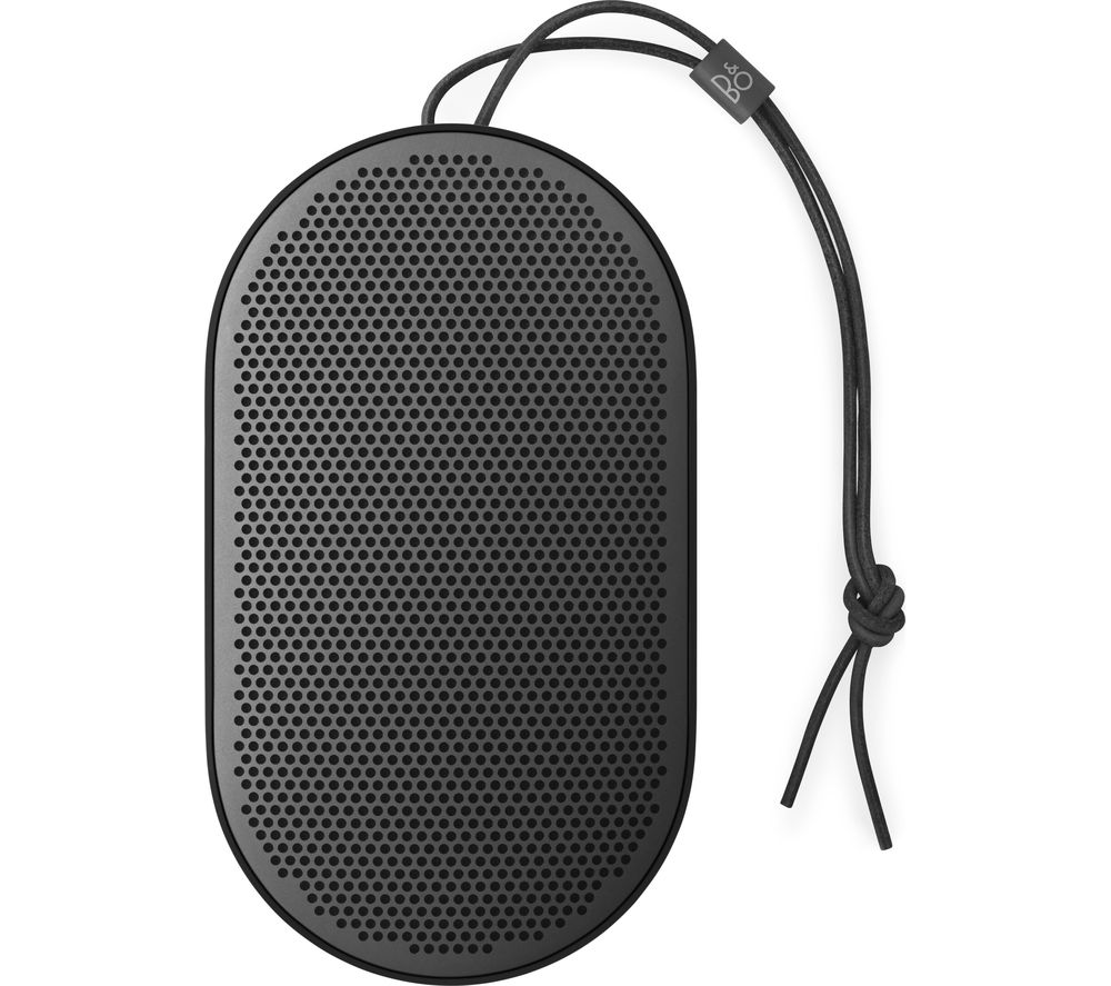 B&O B&O BEOPLAY P2 Portable Bluetooth Wireless Speaker – Black, Black