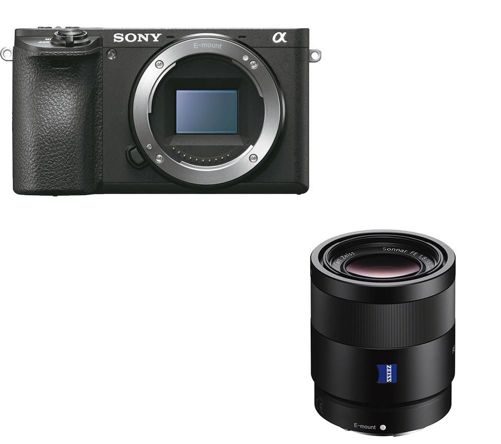 SONY a6500 Mirrorless Camera & Sonnar T* FE 55 mm f/1.8 Zeiss Standard Prime Lens Bundle review