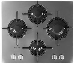 HOTPOINT FTGHL 641 D/IX/H Gas Hob - Stainless Steel