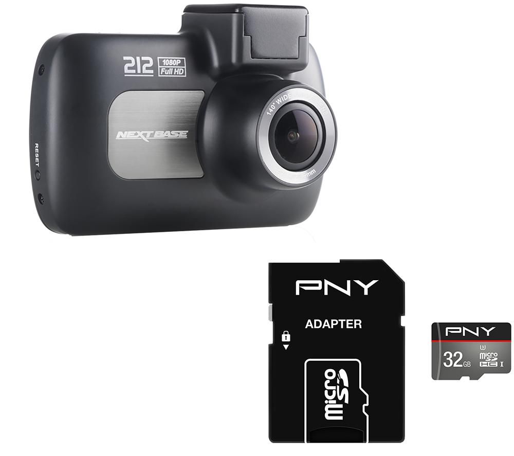 NEXTBASE 212 Lite Dash Cam & 32 GB Turbo Class 10 MicroSDHC Memory Card Bundle specs