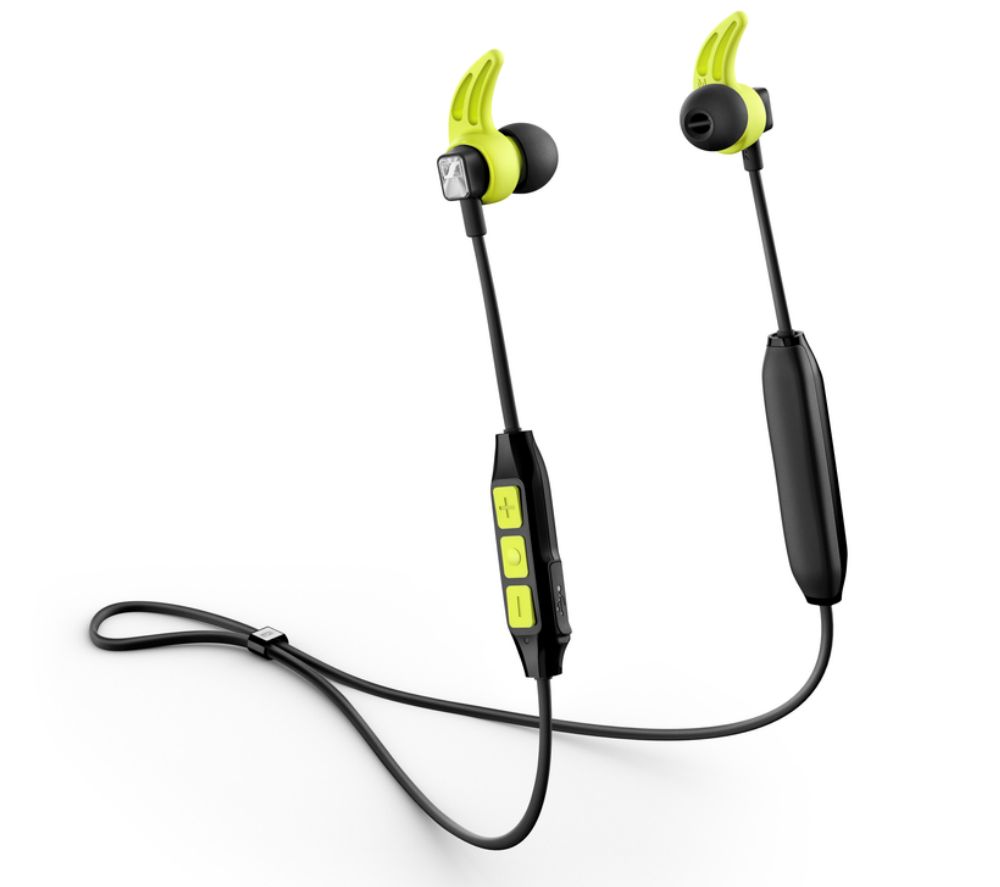 SENNHEISER CX Sport Wireless Bluetooth Headphones – Black & Yellow, Black