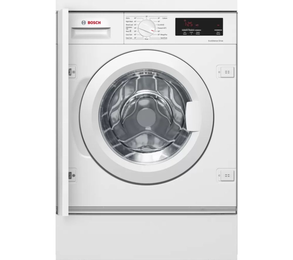 BOSCH Serie 6 WIW28301GB Integrated 8 kg 1400 Spin Washing Machine Review
