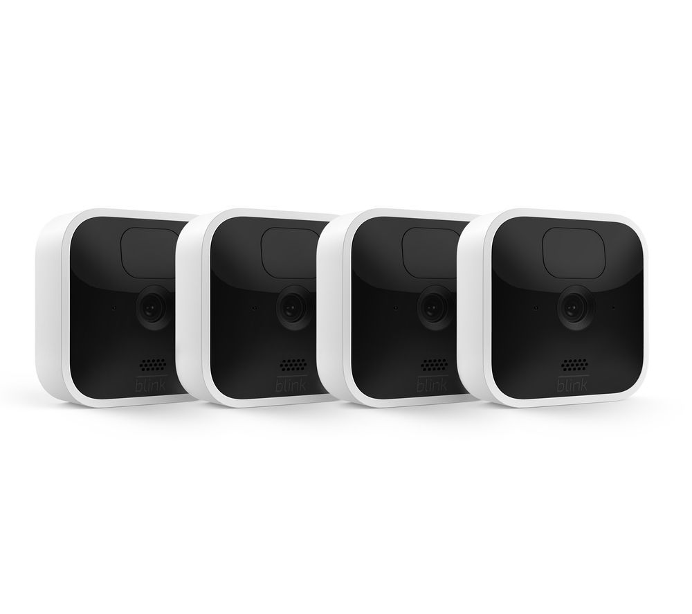 AMAZON Blink Indoor Full HD 1080p WiFi Security Camera System - 4 Cameras