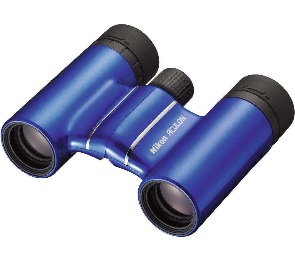 NIKON Aculon T01 8 x 21 mm Roof Prism Binoculars - Blue
