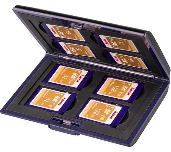 Buy HAMA Fancy Memory Card Case Black Free Delivery Currys