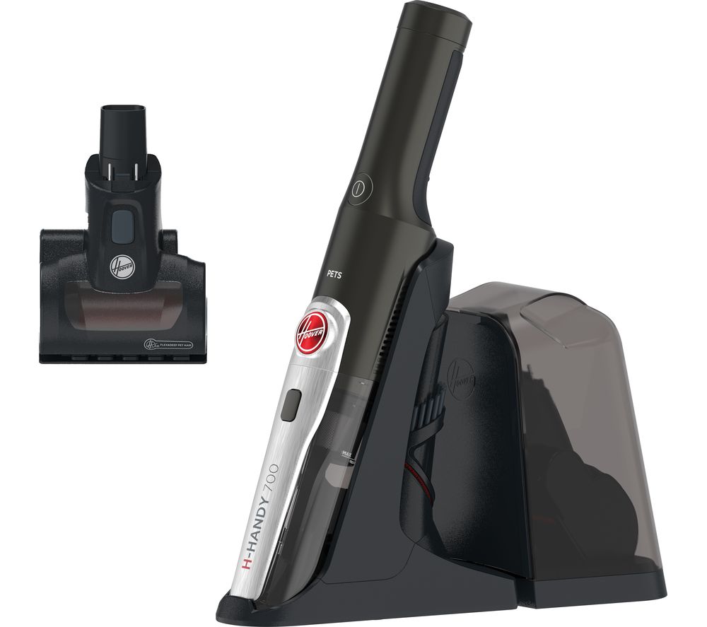 HOOVER H-Handy 700 Pets HH710TPT Handheld Vacuum Cleaner - Titanium, Titanium HOOVER H-Handy 700 Pets HH710TPT Handheld Vacuum Cleaner - Titanium, Titanium