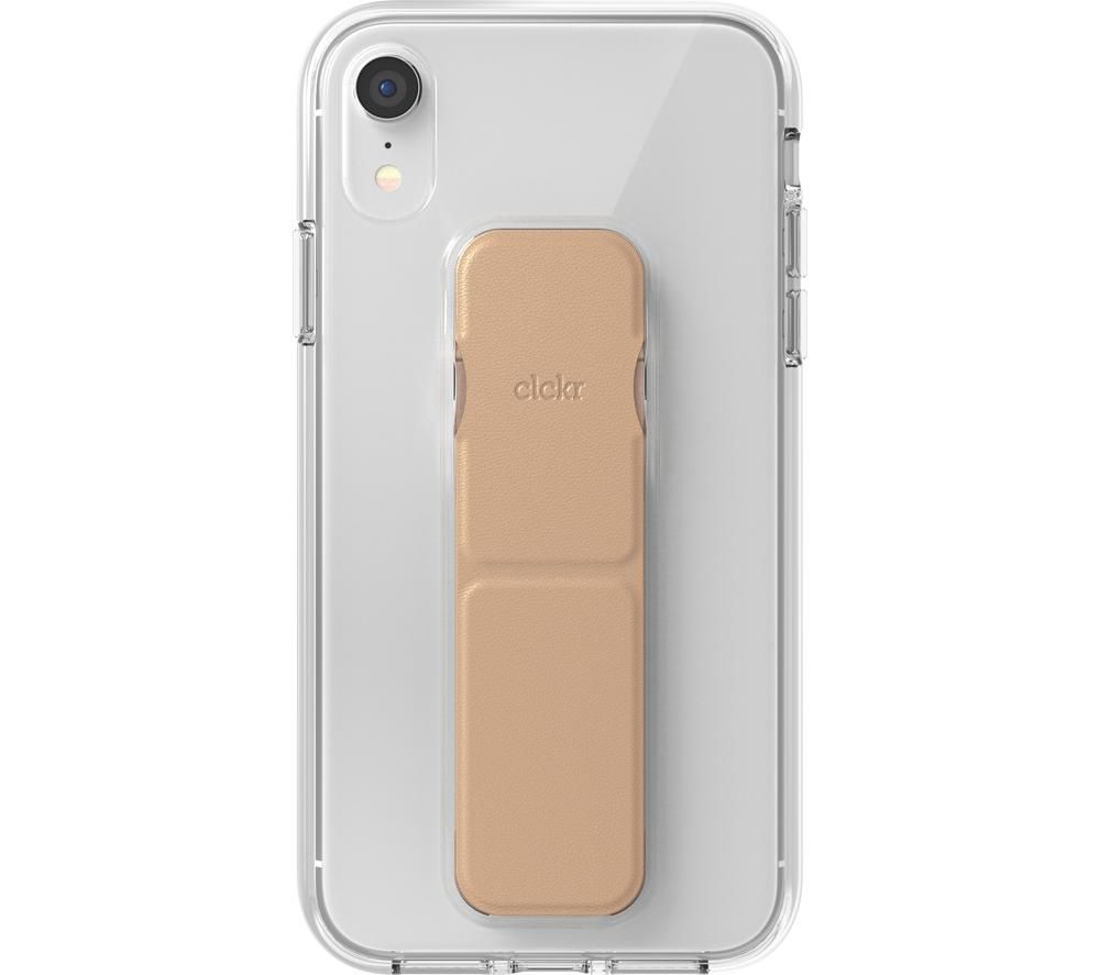 iPhone XR Case - Clear & Gold