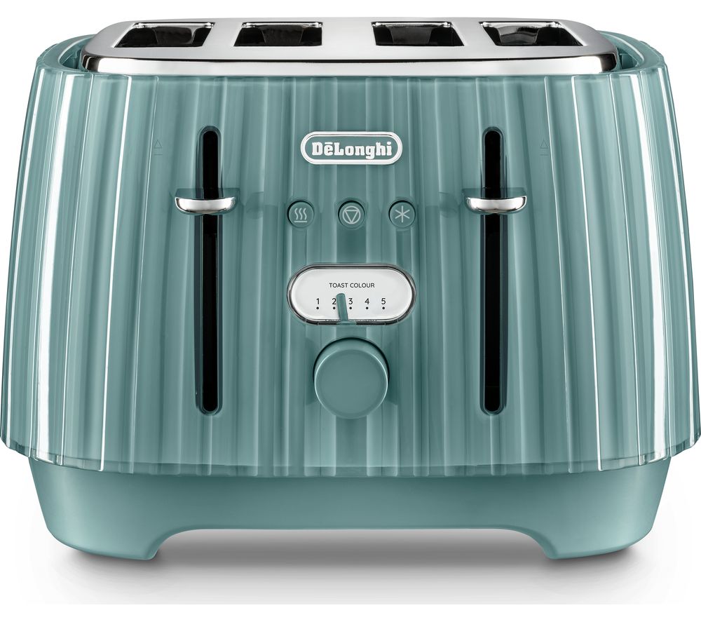 DELONGHI Ballerina CTD4003.GR 4-Slice Toaster - Green