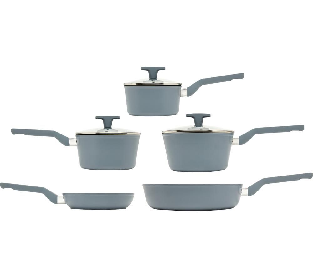HADEN Perth 197740 5-piece Non-stick Pan Set - Grey