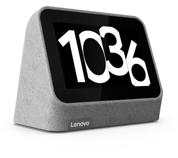 000000000010343416 - LENOVO Smart Clock 2 with Google Assistant - Currys  Business