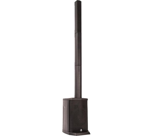 Kinsman Kpa500 Compact Tower Pa Speaker System Black