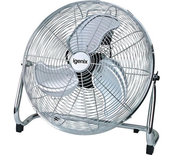 Igenix Df1800 Portable 18 Floor Fan Chrome