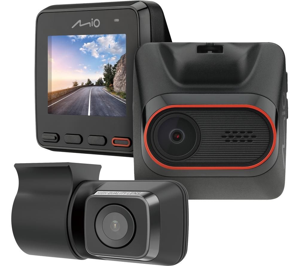 MiVue C420 Dual Full HD Front & Rear Dash Cam - Black