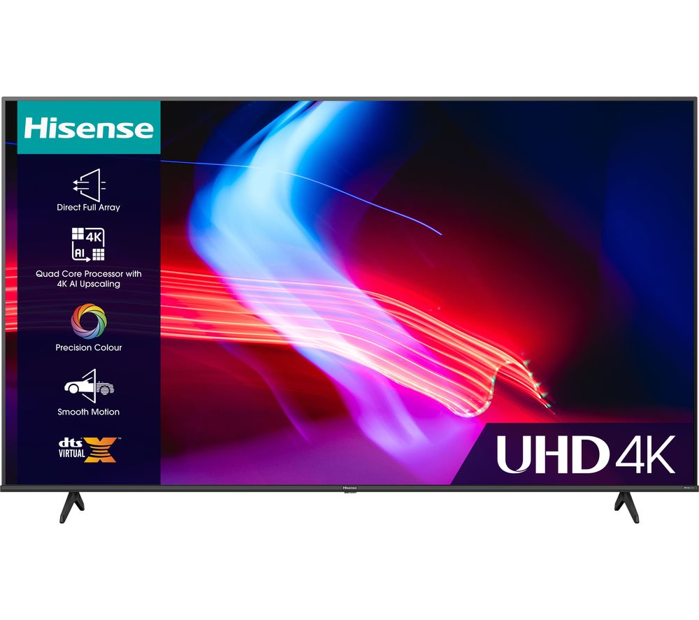 43A6KTUK 43" Smart 4K Ultra HD HDR LED TV with Amazon Alexa