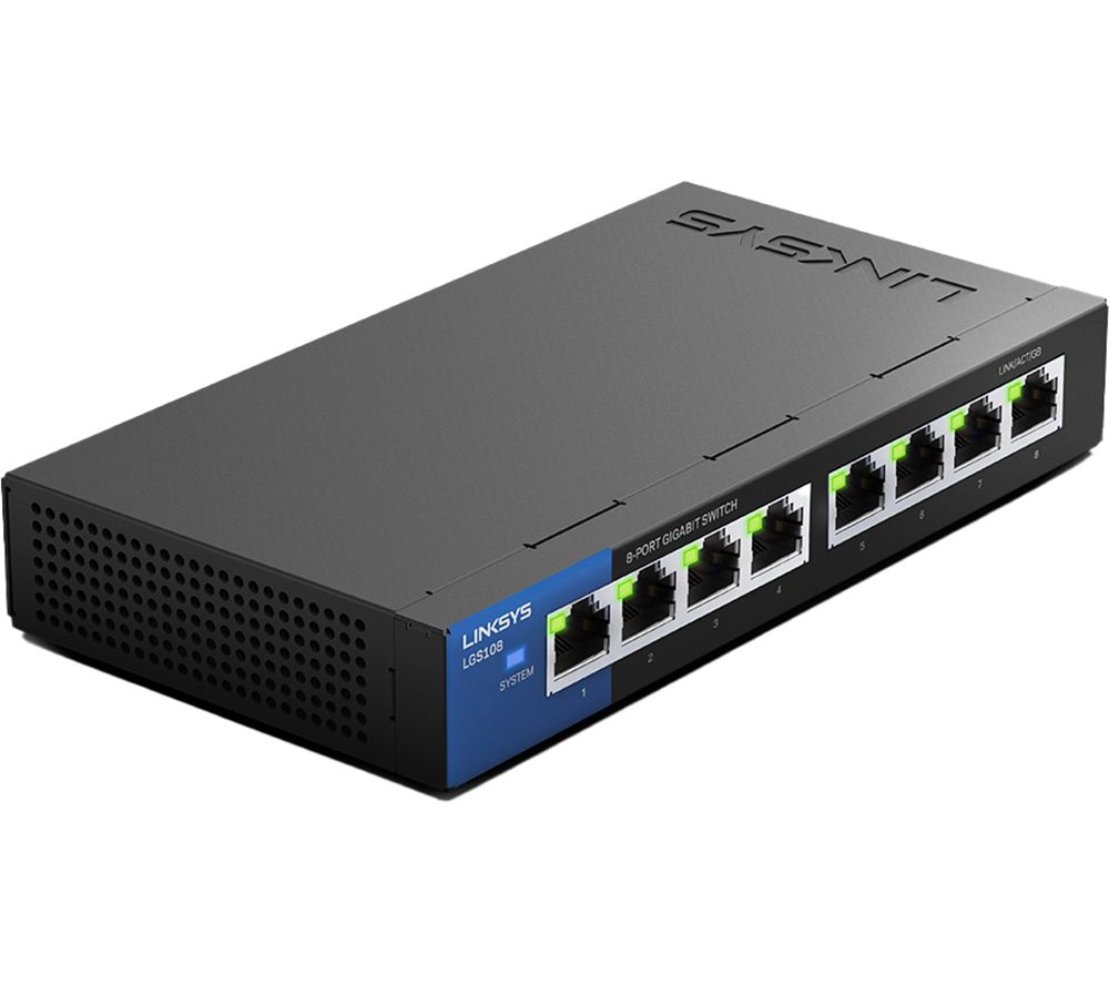 LGS108 Network Switch – 8 Port