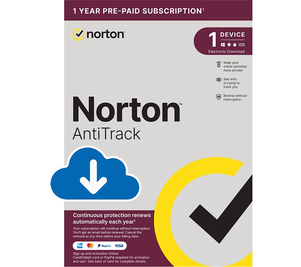AntiTrack - 1 year for 1 device, Download