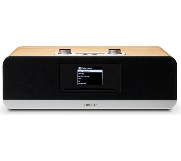 ROBERTS Stream 67L DAB+/FM Smart Bluetooth Radio - Beige & Black ...