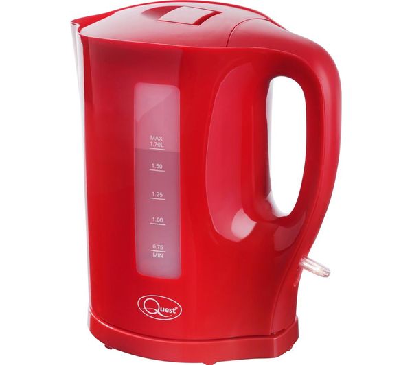 An image of QUEST 35429 Jug Kettle - Red