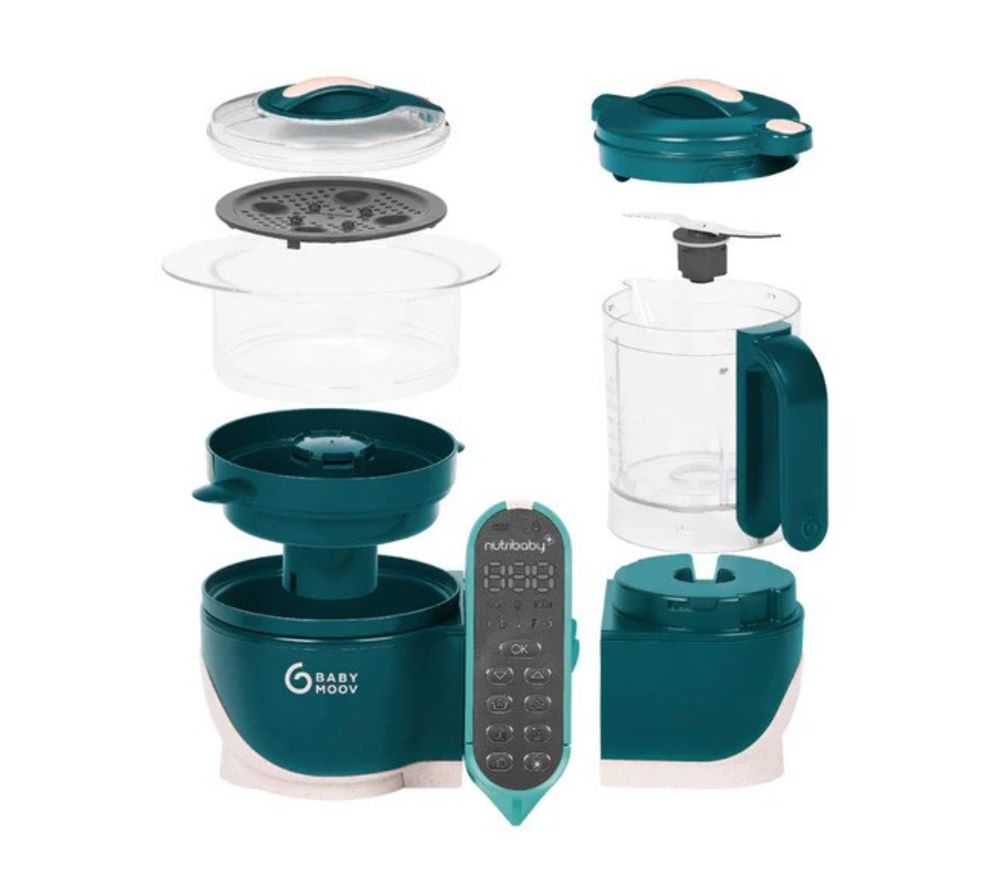 Nutribaby(+) 6-in-1 Baby Food Maker - Opal Green