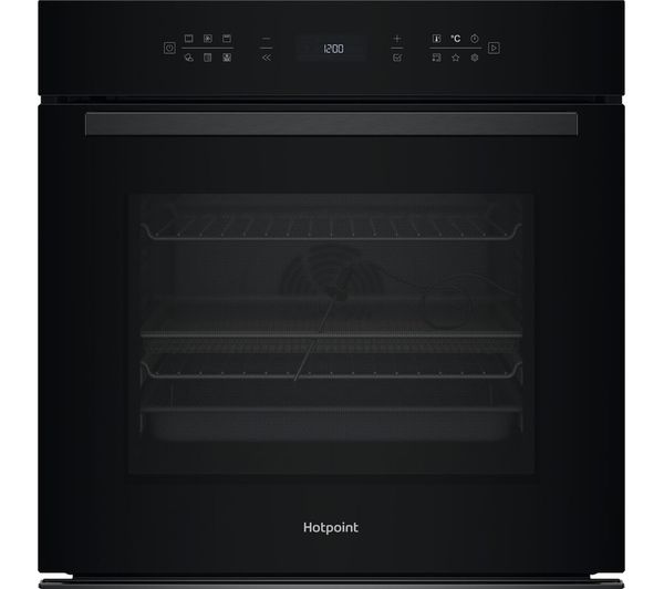 Hotpoint Class 6 Activemultiflow Hoi68ppt2sbuk Electric Pyrolytic Steam Oven Black