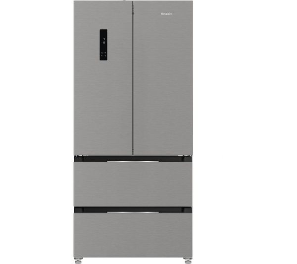 Hotpoint Hpg2 6513 Xbr4uk No Frost American Style Fridge Freezer Dark Inox