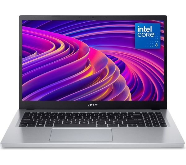 An image of ACER Aspire Go 15 15.6" Refurbished Laptop - Intel® Core™ 3, 128 GB UFS, Silver (Very Good Condition)