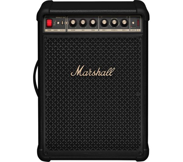 An image of MARSHALL Bromley 450 Bluetooth Megasound Party Speaker - Black & Brass